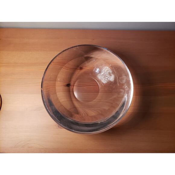 Renato Anatra Vetri Murano Heavy Glass Art Dish Signed 8.25" - Picture 4 of 6